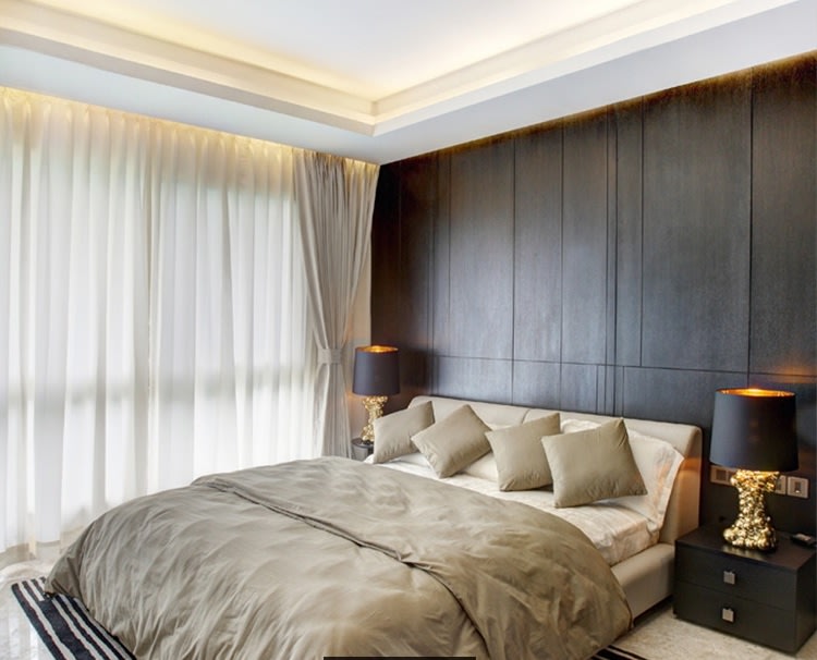 Artistic beautiful bedroom by One leaf interiors& exteriors Bedroom Contemporary | Interior Design Photos & Ideas