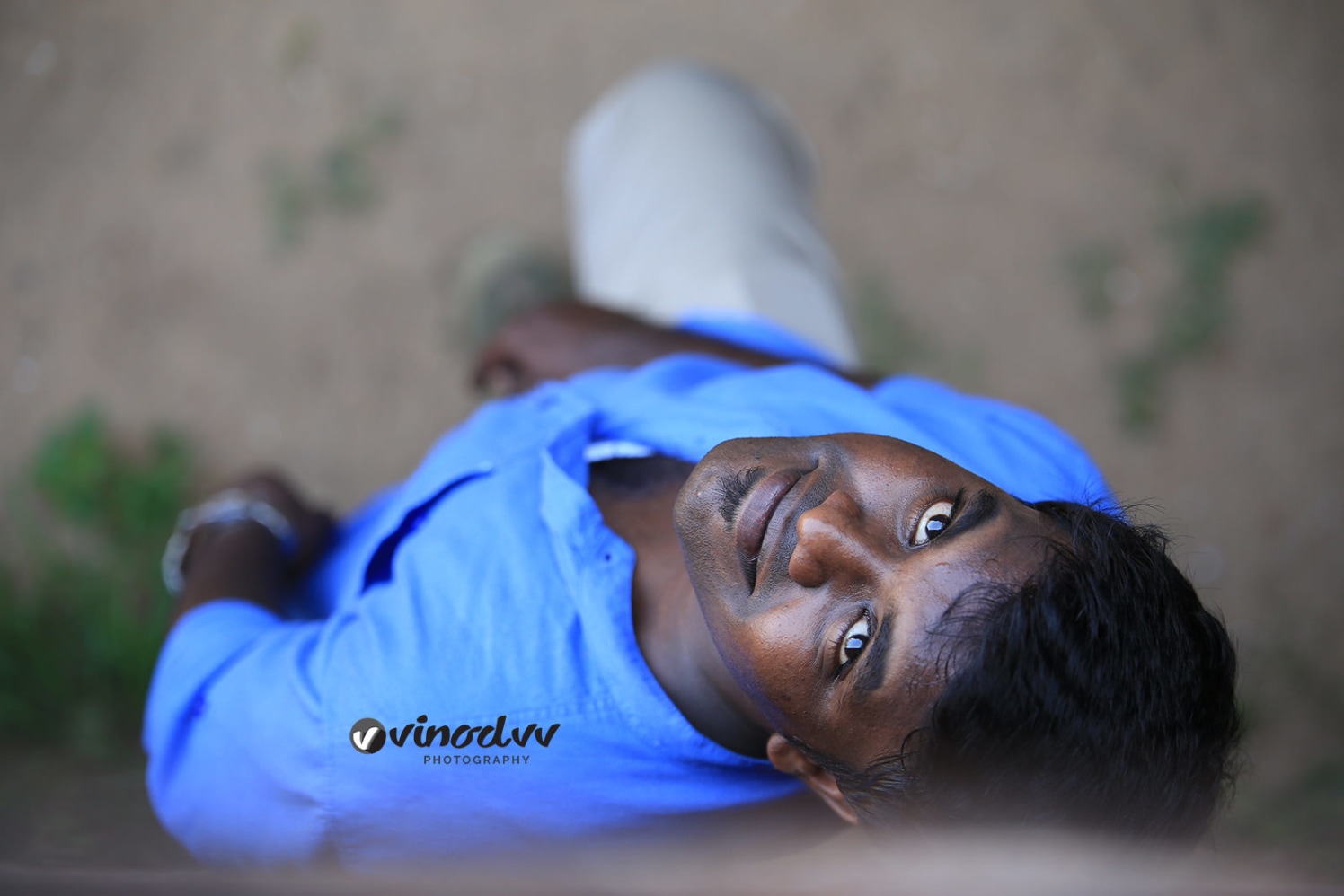 A groom in blue on his pre-wedding day! by Vinod VV Photography Wedding-photography | Weddings Photos & Ideas