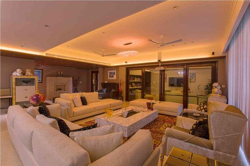 An Eclectic Living Room. by FRNS Designs Living-room Eclectic | Interior Design Photos & Ideas