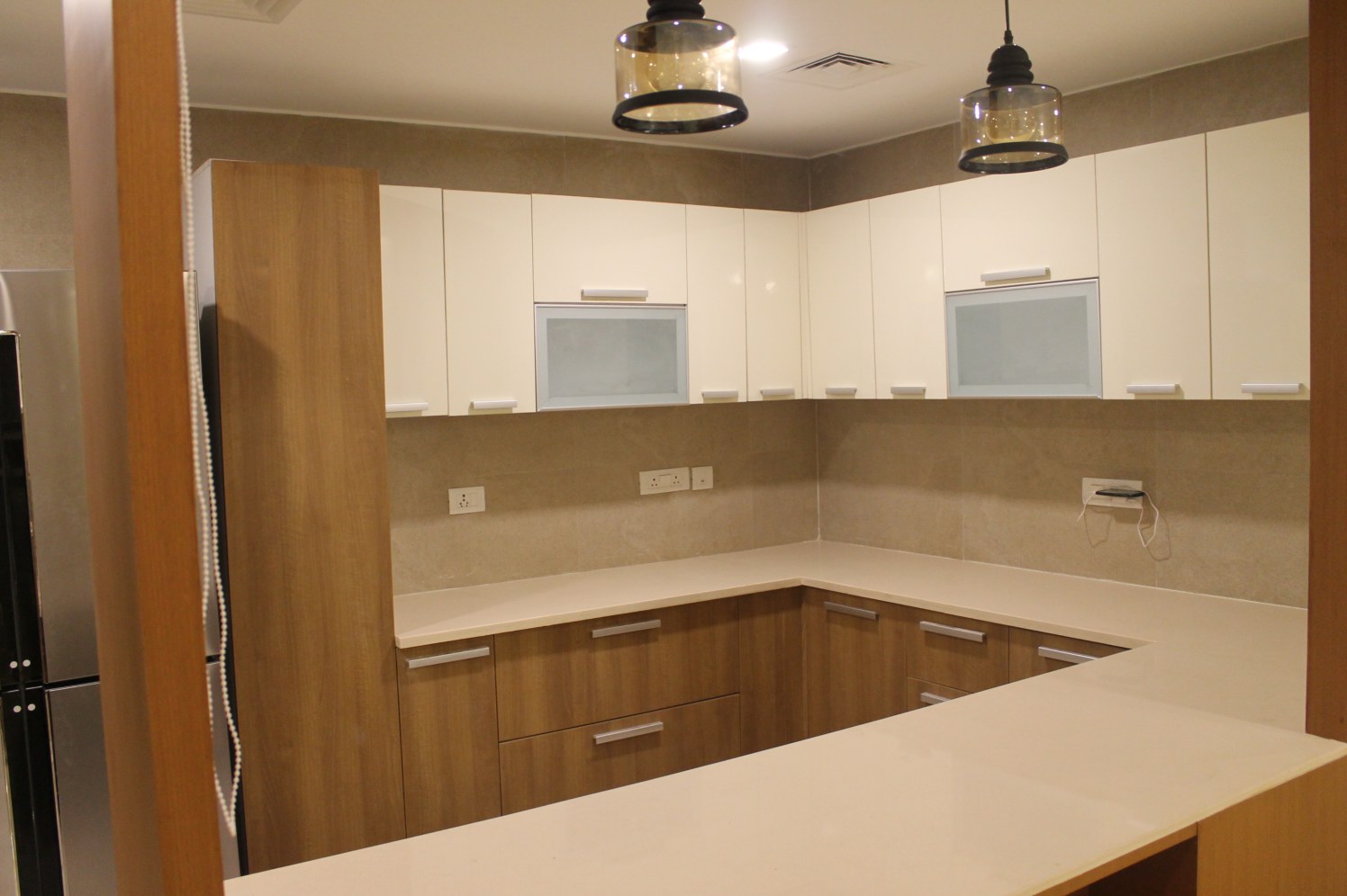 Modular U shaped kitchen by coalitiondesigns Modular-kitchen Modern | Interior Design Photos & Ideas