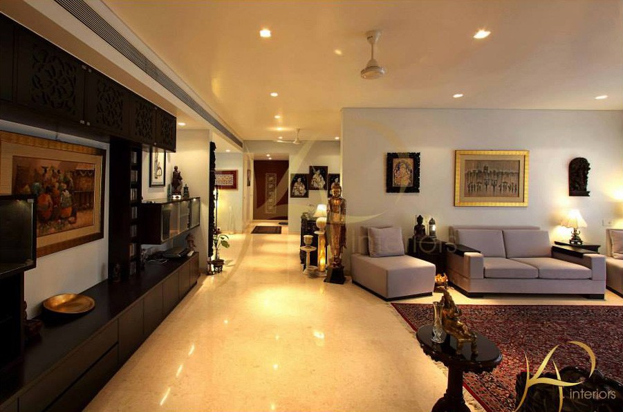 Peaceful Living Room by KP Interior Living-room Contemporary | Interior Design Photos & Ideas