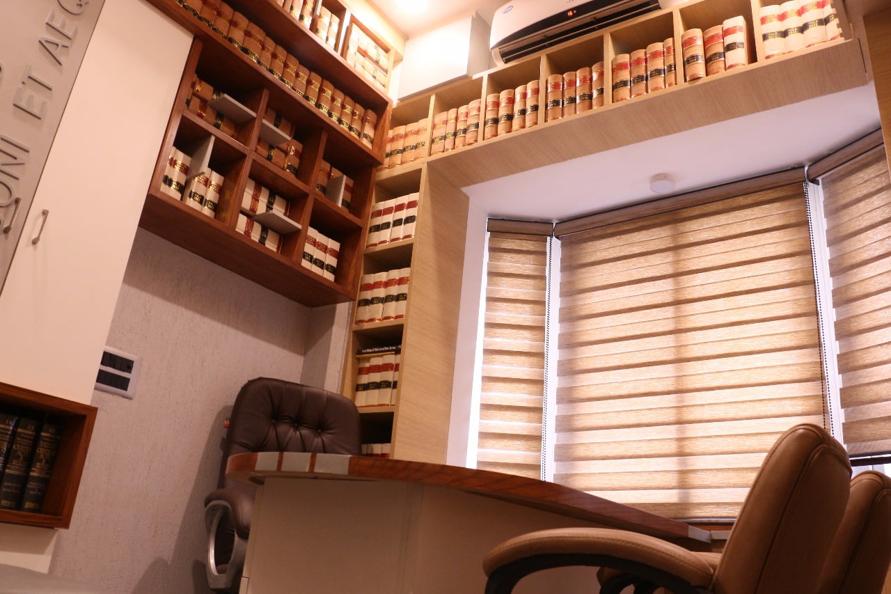 Office cabin with wooden furniture by CE Architects Traditional | Interior Design Photos & Ideas