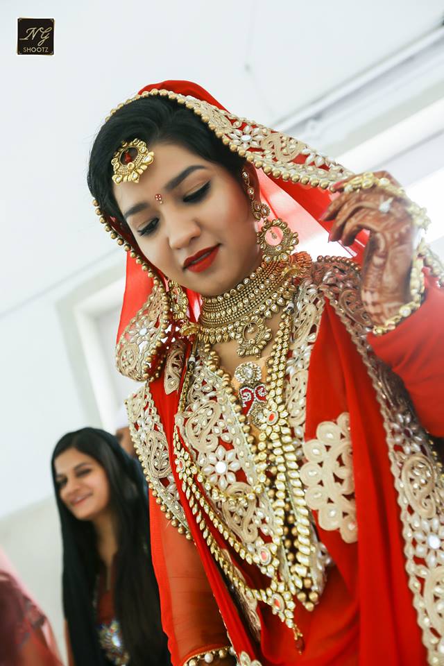 A picture of the charming brides shining jewellery by NG Shootz Wedding-photography | Weddings Photos & Ideas
