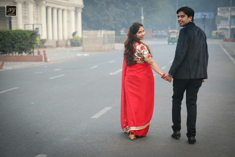 Walking hand in hand in the capital by NG Shootz Wedding-photography | Weddings Photos & Ideas