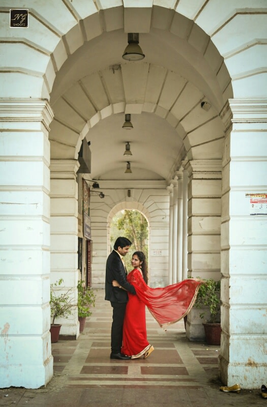 The love birds walking hand in hand in the heart of delhi by NG Shootz Wedding-photography | Weddings Photos & Ideas