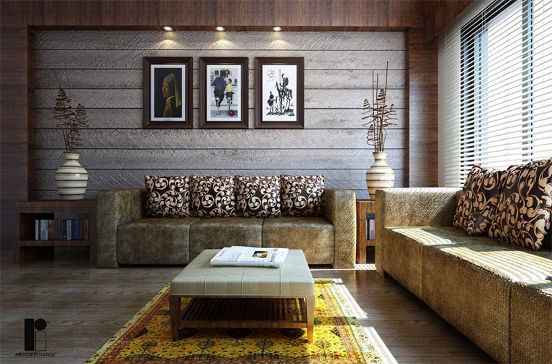 Contemporary living room by Render Image Living-room Contemporary | Interior Design Photos & Ideas