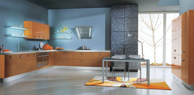 Modular L shaped kitchen by Noah Interiors Modular-kitchen Modern | Interior Design Photos & Ideas