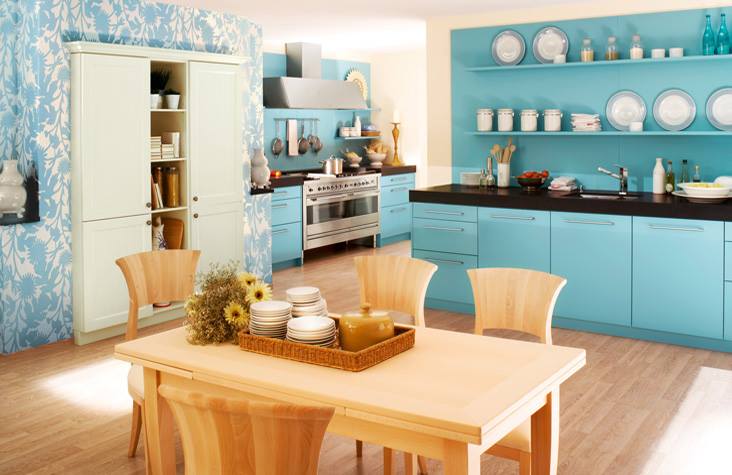 Dining room with wooden furniture by Noah Interiors Dining-room Contemporary | Interior Design Photos & Ideas
