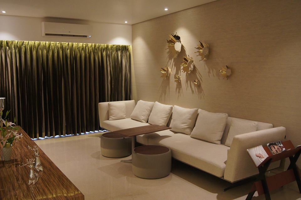 Contemporary Living Room. by Acmeview Interior Solutions Pvt. Ltd. Living-room Contemporary | Interior Design Photos & Ideas