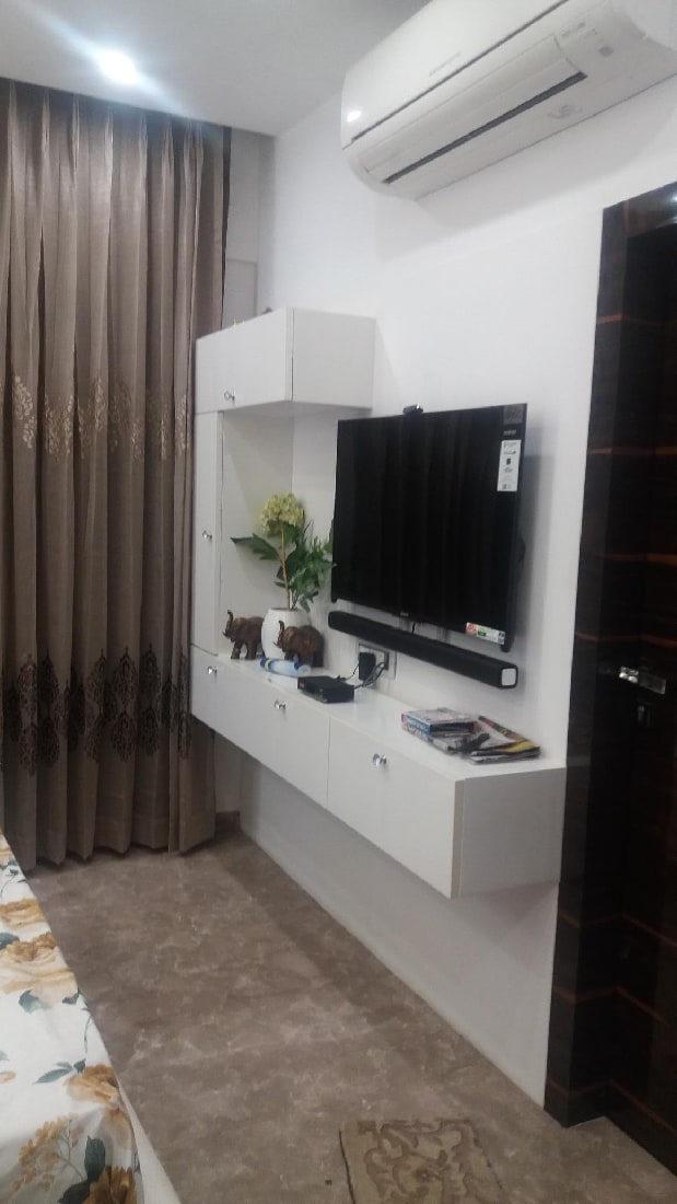 TV unit in the bedroom by Five Elements Bedroom Contemporary | Interior Design Photos & Ideas