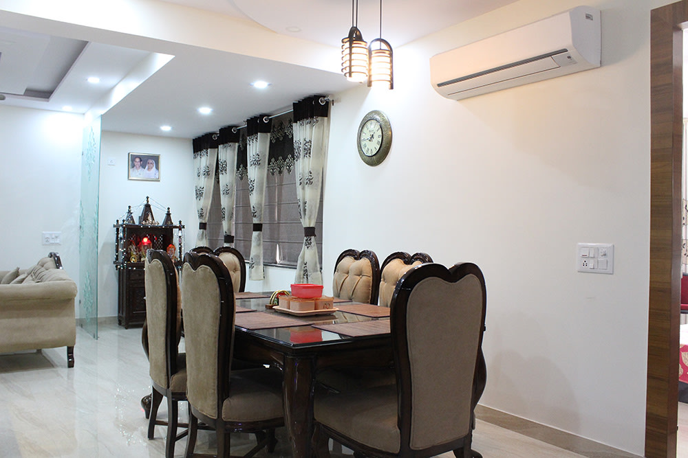 Dine in Comfort by Aerwud Interiors Pvt. Ltd Contemporary | Interior Design Photos & Ideas