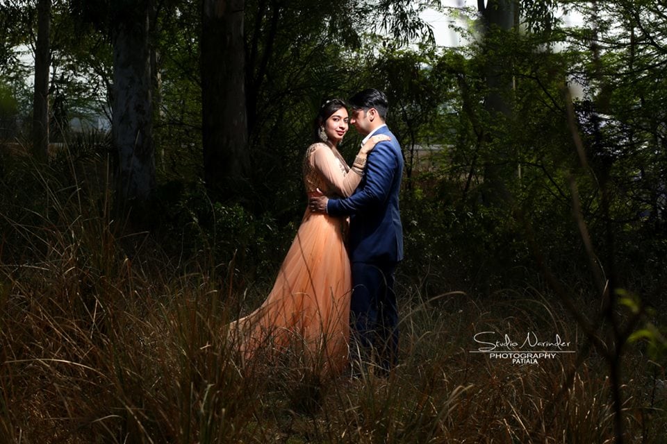 A Passionate Pre-Wedding Shoot In Wild Grass Location by Sourab Sharma Wedding-photography | Weddings Photos & Ideas