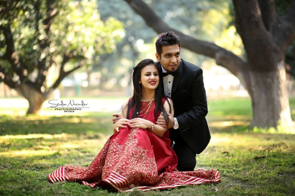 Nature Themed Pre Weding Shoot In A Lush Green Garden by Sourab Sharma Wedding-photography | Weddings Photos & Ideas
