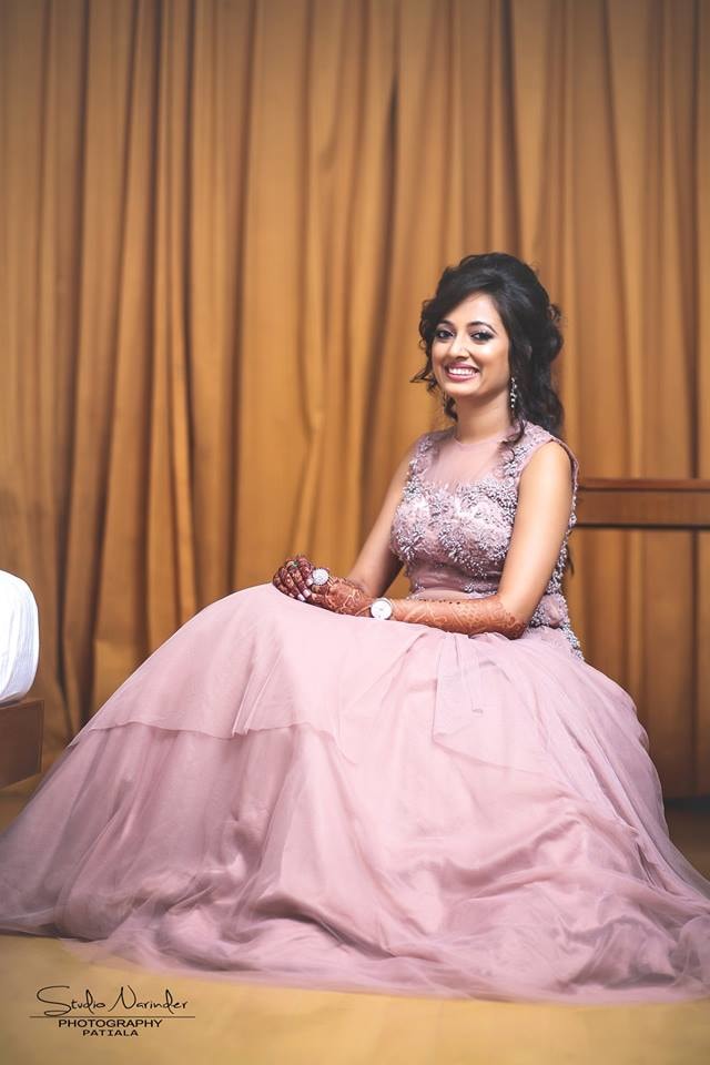 Carnation Pink A-Line Flare Ball Gown by Sourab Sharma Wedding-photography | Weddings Photos & Ideas
