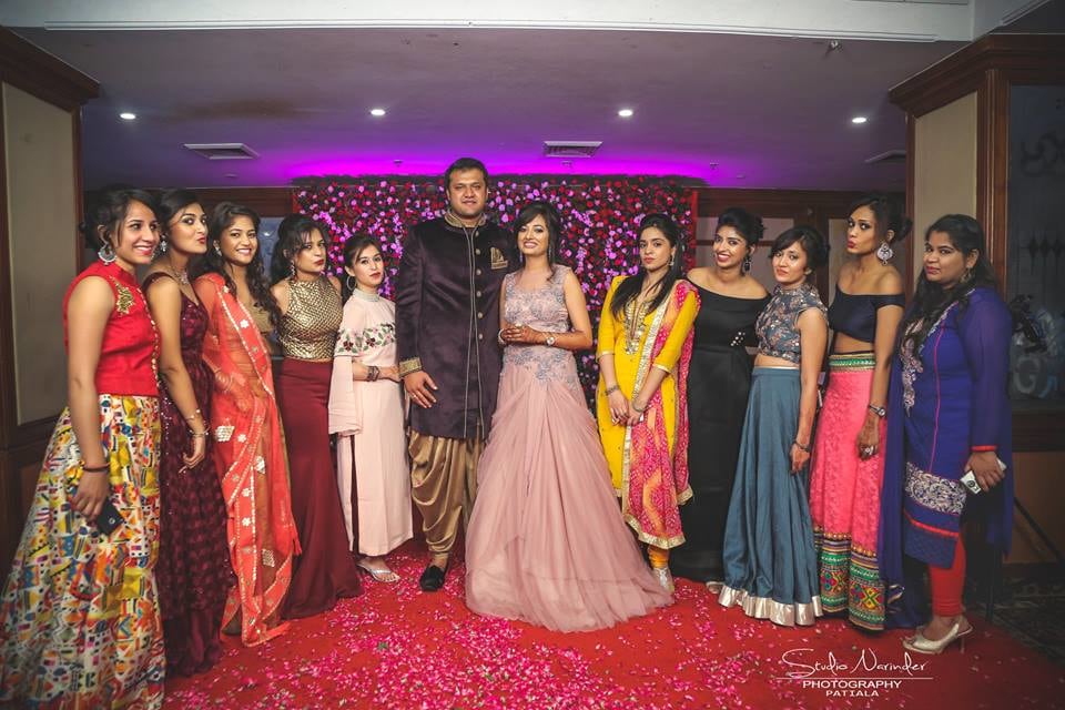 A Traditional Bridegroom Shot With The Big Fat Family Guests by Sourab Sharma Wedding-photography | Weddings Photos & Ideas