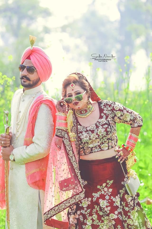 Stylish Bridegroom Striking Pose In Sarso Field For Wedding Shoot by Sourab Sharma Wedding-photography | Weddings Photos & Ideas