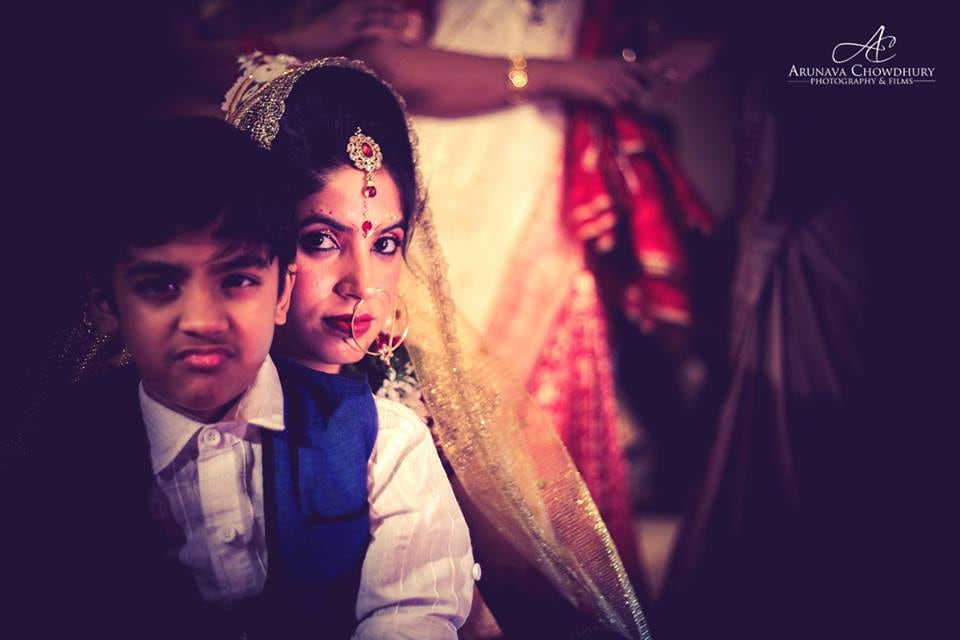 That Intense Look Of Bride by Arunava Chowdhury Photography and Films Wedding-photography | Weddings Photos & Ideas