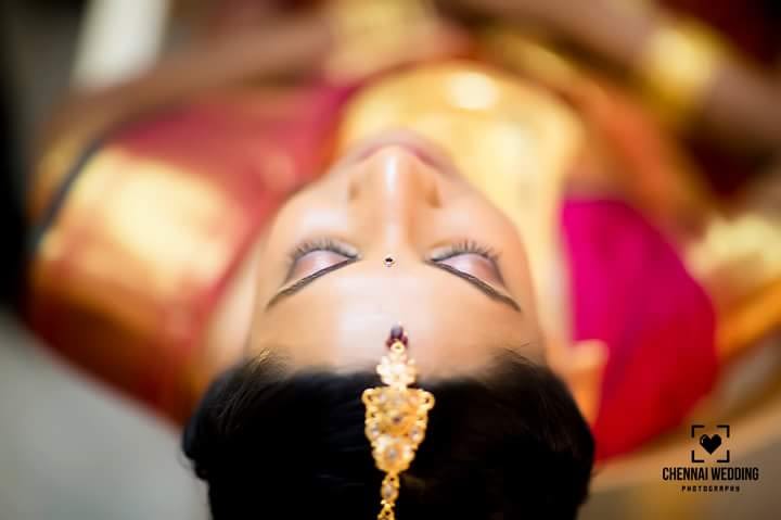 Gold Mang Teeka by Chennai Wedding Photography Wedding-photography | Weddings Photos & Ideas