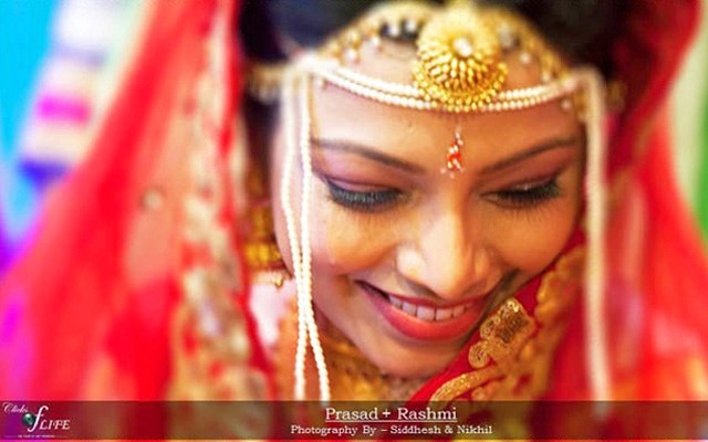 The shy bride shot by Clicks of Life Wedding-photography | Weddings Photos & Ideas