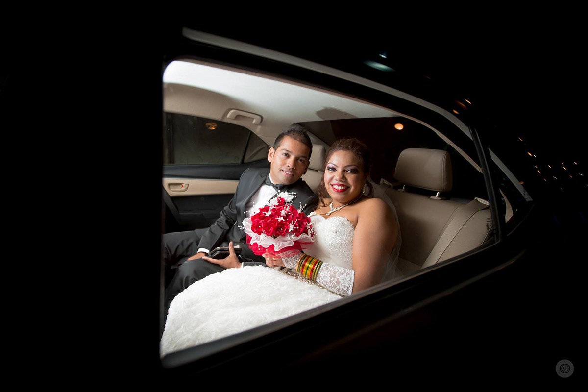 Couple in car by Fahim Sayed Wedding-photography | Weddings Photos & Ideas