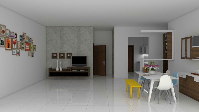 A simple living room! by Synergy Ash Architects Living-room | Interior Design Photos & Ideas