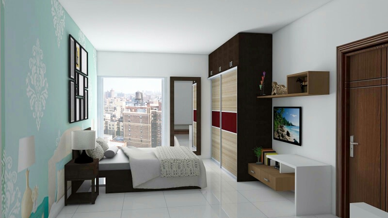 Modern Bedroom! by Synergy Ash Architects Bedroom | Interior Design Photos & Ideas