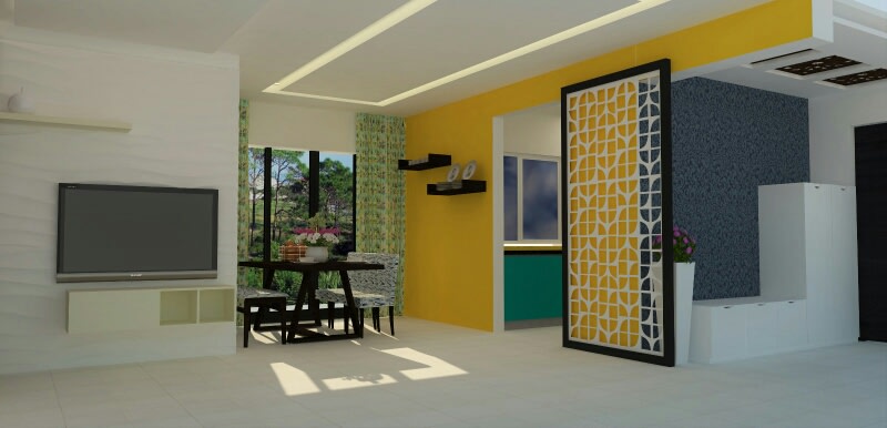 Contemporary Living Room! by Synergy Ash Architects Living-room | Interior Design Photos & Ideas