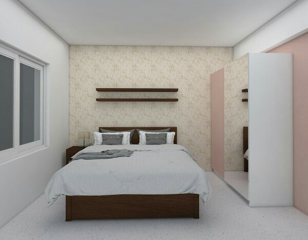 Simple Bedroom Design! by Synergy Ash Architects Bedroom | Interior Design Photos & Ideas