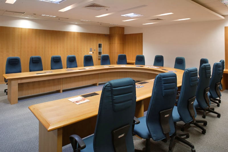 Spacious Conference Room. by SNC Design Studio Modern | Interior Design Photos & Ideas