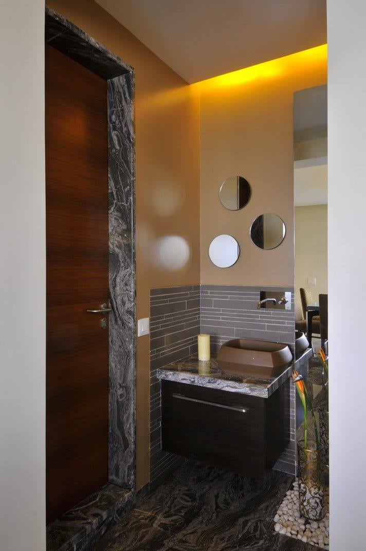 Modern bathroom with fittings by Midas Dezign - The Golden Touch Modern | Interior Design Photos & Ideas