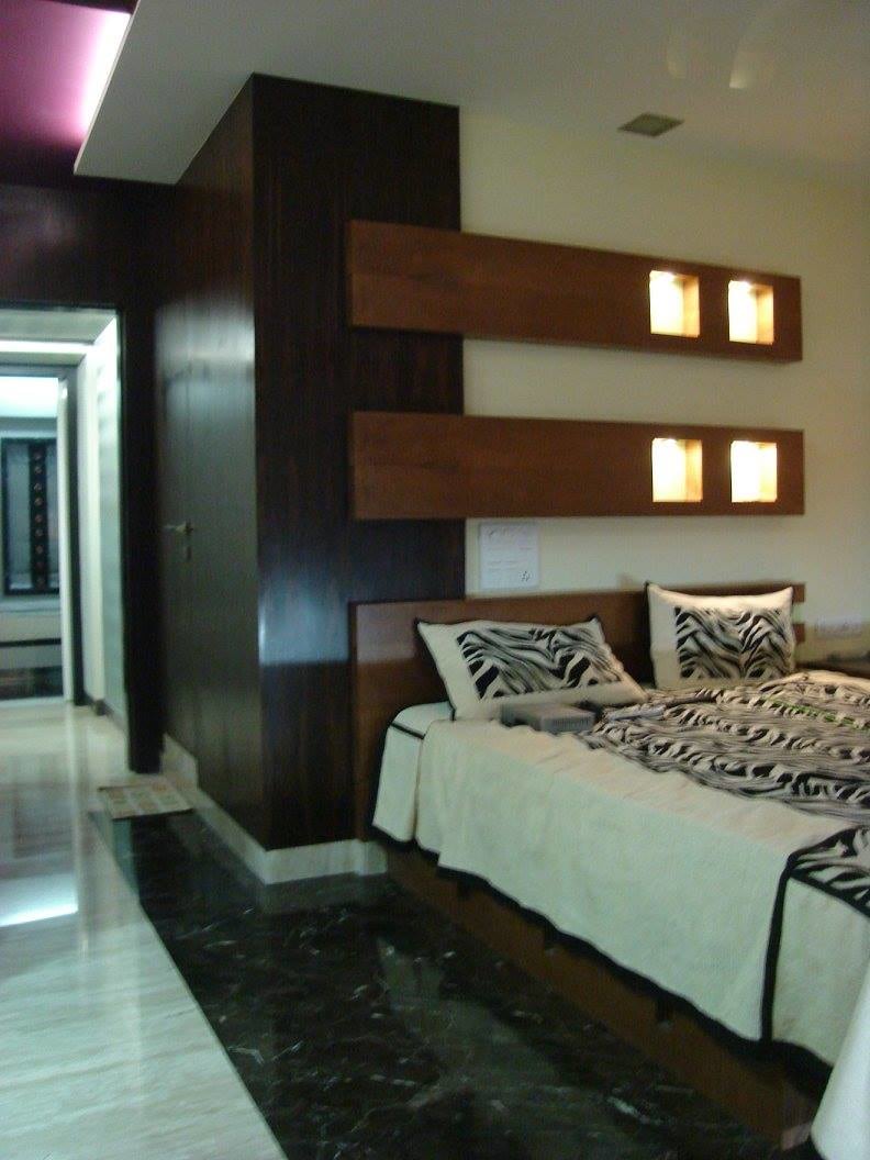Bedroom with marble flooring by Midas Dezign - The Golden Touch Contemporary | Interior Design Photos & Ideas