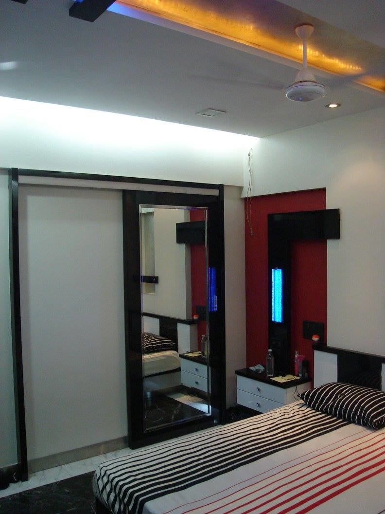 Modern bedroom with marble flooring by Midas Dezign - The Golden Touch Bedroom Modern | Interior Design Photos & Ideas