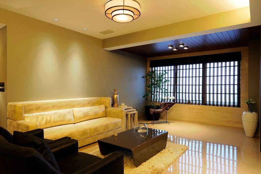 Spacious living room by Midas Dezign - The Golden Touch Living-room Contemporary | Interior Design Photos & Ideas