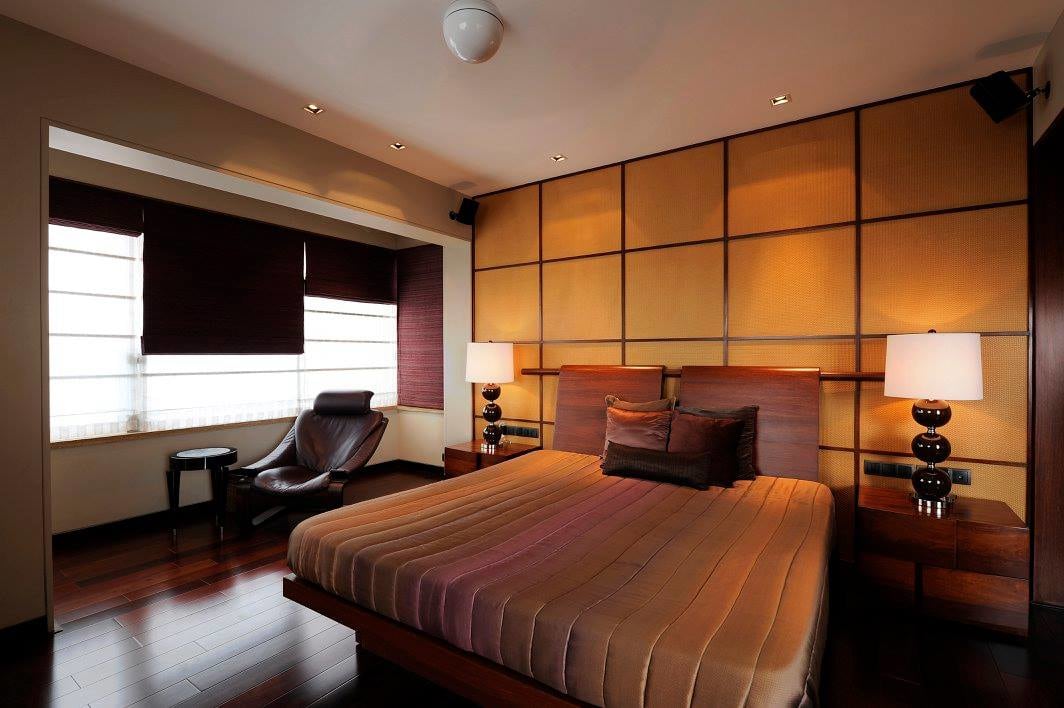 Bedroom with wooden flooring by Midas Dezign - The Golden Touch Bedroom Contemporary | Interior Design Photos & Ideas