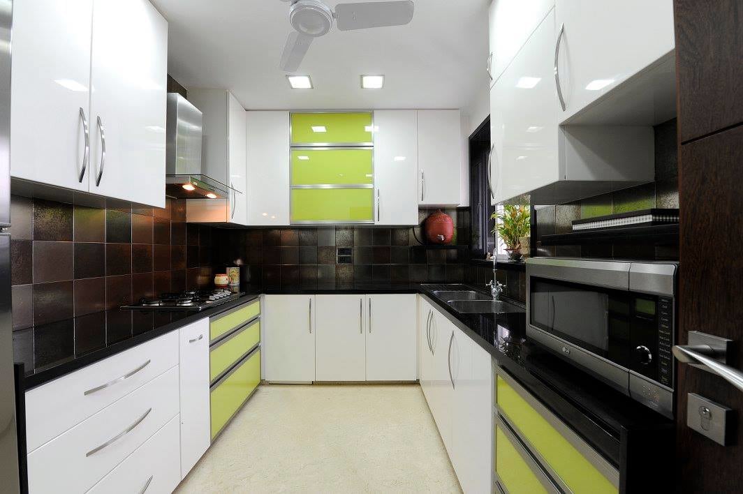 Modular U shaped kitchen by Midas Dezign - The Golden Touch Modular-kitchen Modern | Interior Design Photos & Ideas