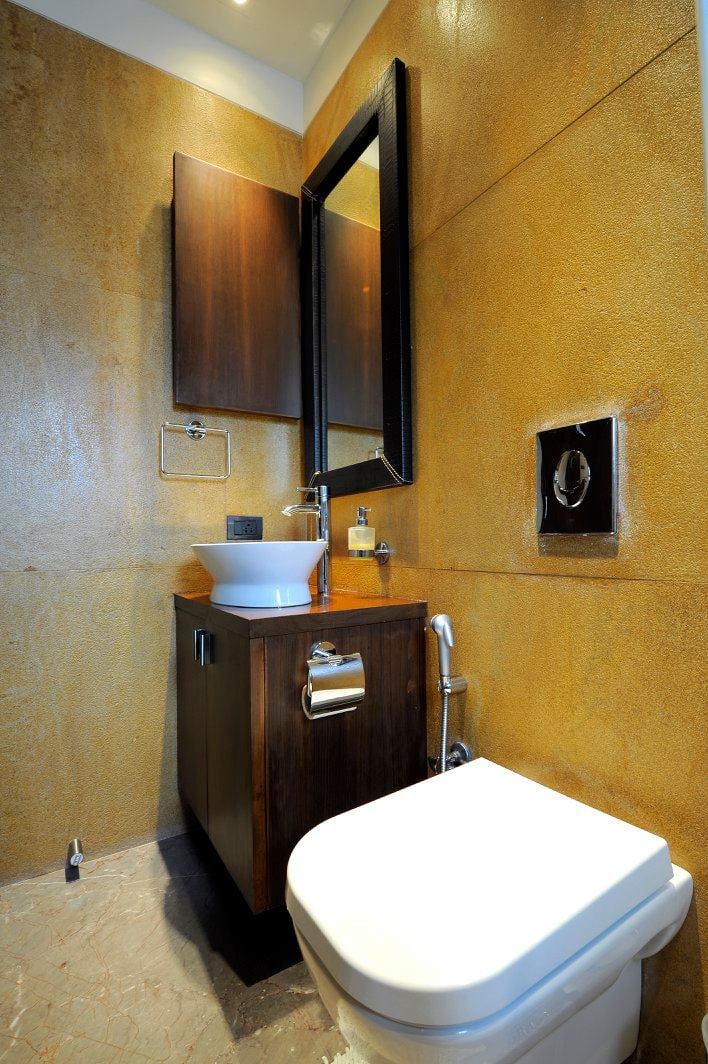 Modern bathroom with fittings by Midas Dezign - The Golden Touch Bathroom Modern | Interior Design Photos & Ideas