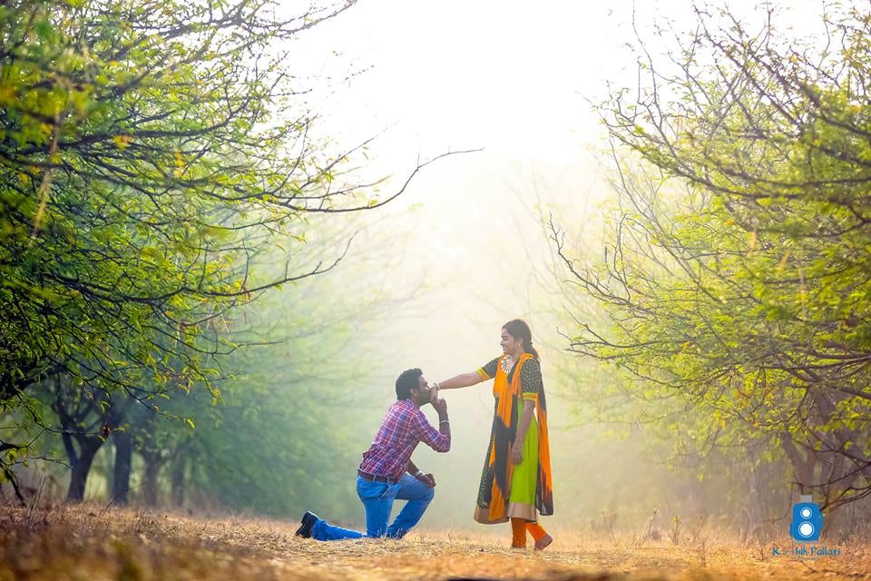 A pre-wedding shoot in the woods! by Kkarthik Pallati photography Wedding-photography | Weddings Photos & Ideas