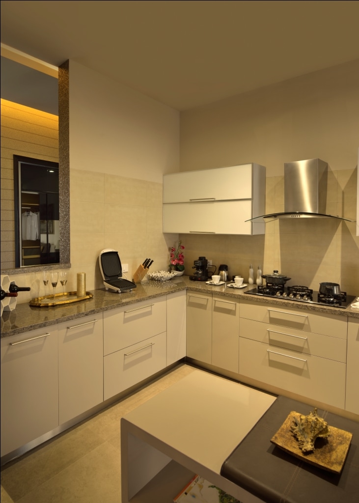 Modern Modular Kitchen by shailendra m prasad Modular-kitchen Modern Modern | Interior Design Photos & Ideas