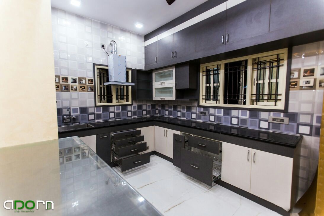 The Homely Kitchen ! by adorn Modular-kitchen Modern | Interior Design Photos & Ideas
