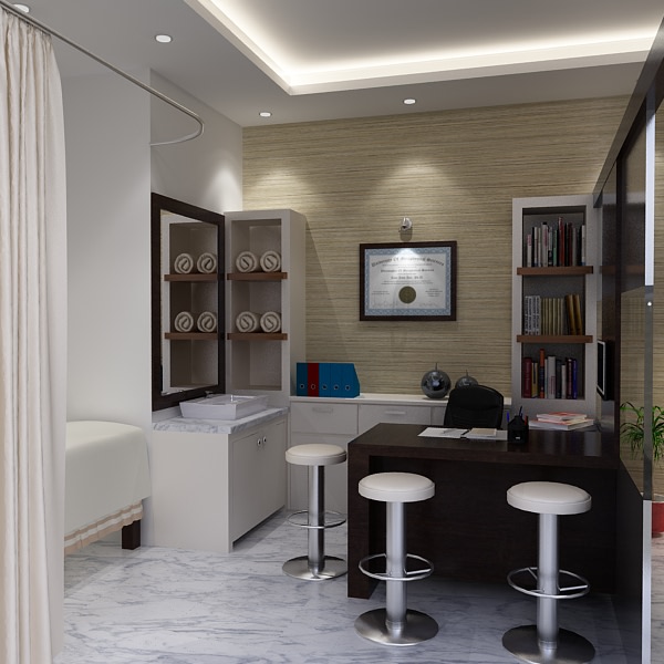 Office cabin with wooden furniture by SA Design Group Modern | Interior Design Photos & Ideas