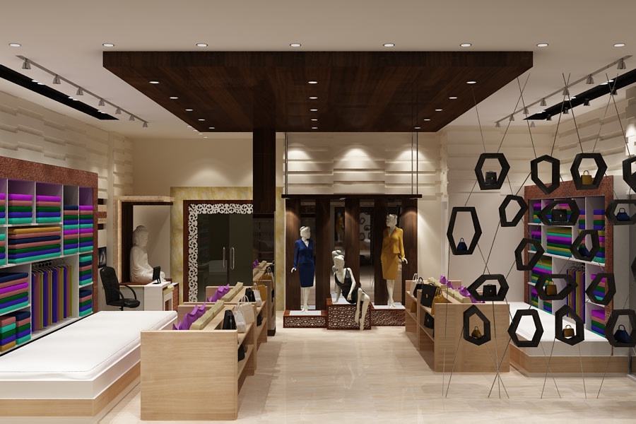 3D design of a modern retail store by SA Design Group Modern | Interior Design Photos & Ideas