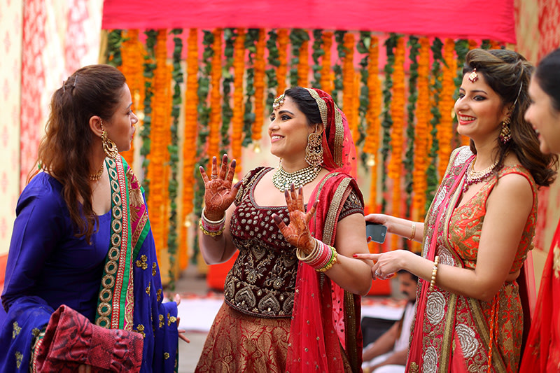 Bride With Her Friends by Shoot factory Wedding-photography | Weddings Photos & Ideas