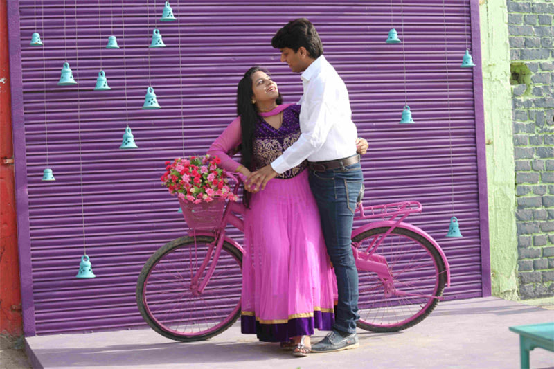 Pre-Wedding Shoot With Cycle Prop by Shoot factory Wedding-photography | Weddings Photos & Ideas