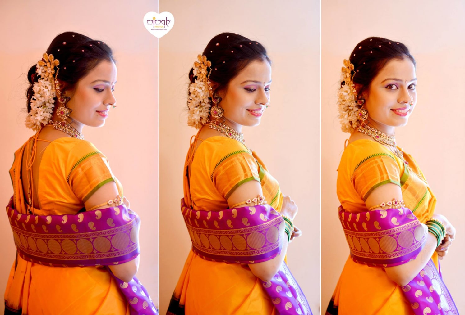 Yellow saree by VIVAH PHOTOS Wedding-photography | Weddings Photos & Ideas