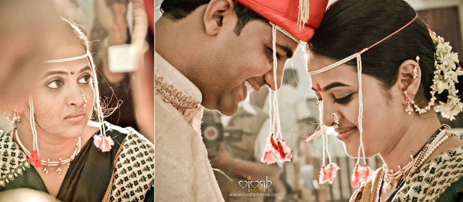 Pretty bride and groom by VIVAH PHOTOS Wedding-photography | Weddings Photos & Ideas