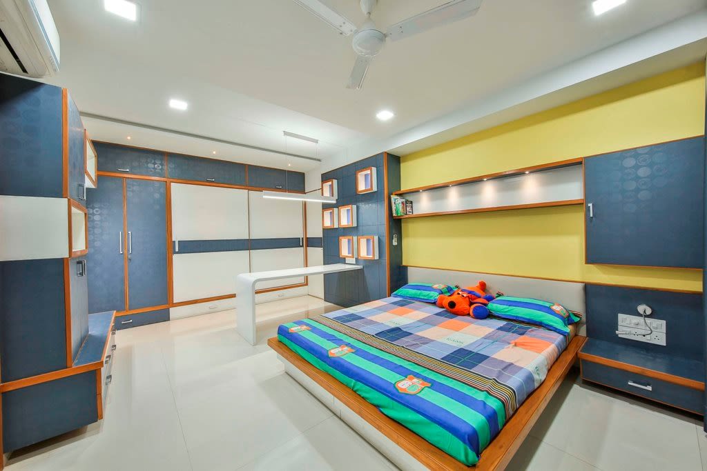 The Kid's Bedroom by Ignitus Architectural Studio Bedroom Modern | Interior Design Photos & Ideas