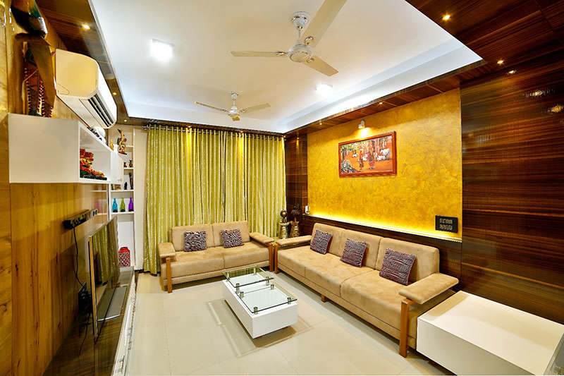 The Living Room by Ignitus Architectural Studio Living-room Modern | Interior Design Photos & Ideas