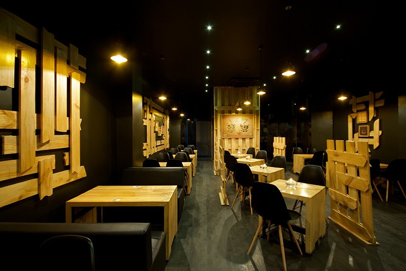Whole Cafe Look by Ignitus Architectural Studio Modern | Interior Design Photos & Ideas