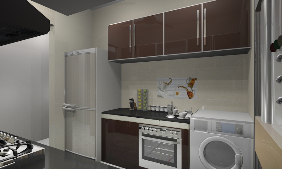 Modular Kitchen With Modern Appliances by Vijay Modular-kitchen | Interior Design Photos & Ideas
