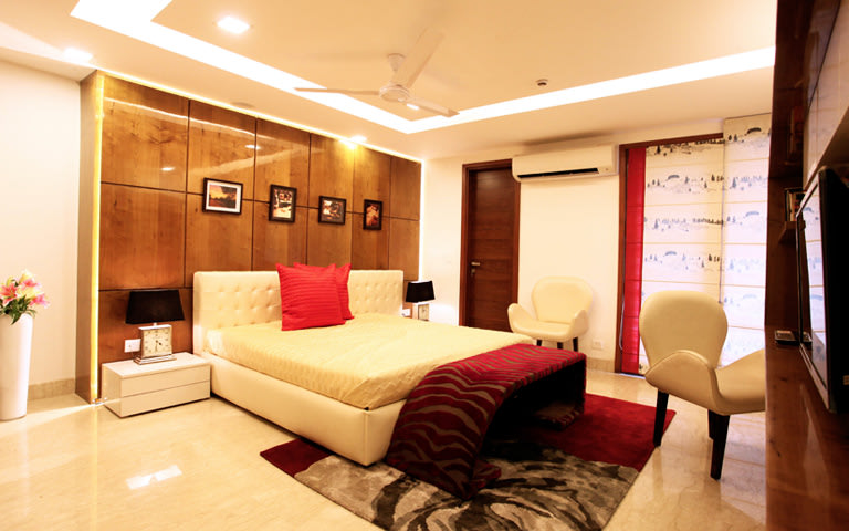 Royal beige fervor by Deepti Khanna